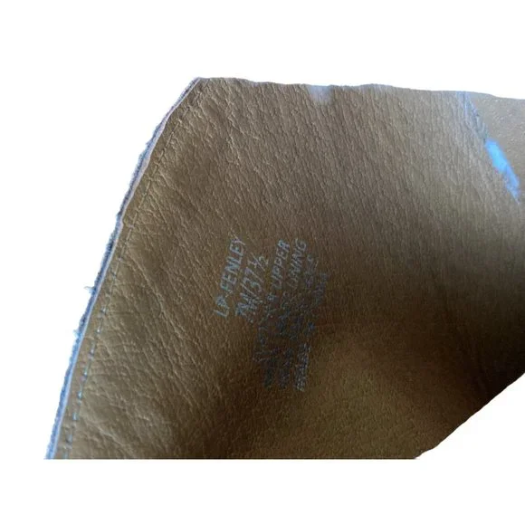 Lucky Brand womens Fenley Suede Ankle Booties Size 7M tan taupe - Picture 5 of 6